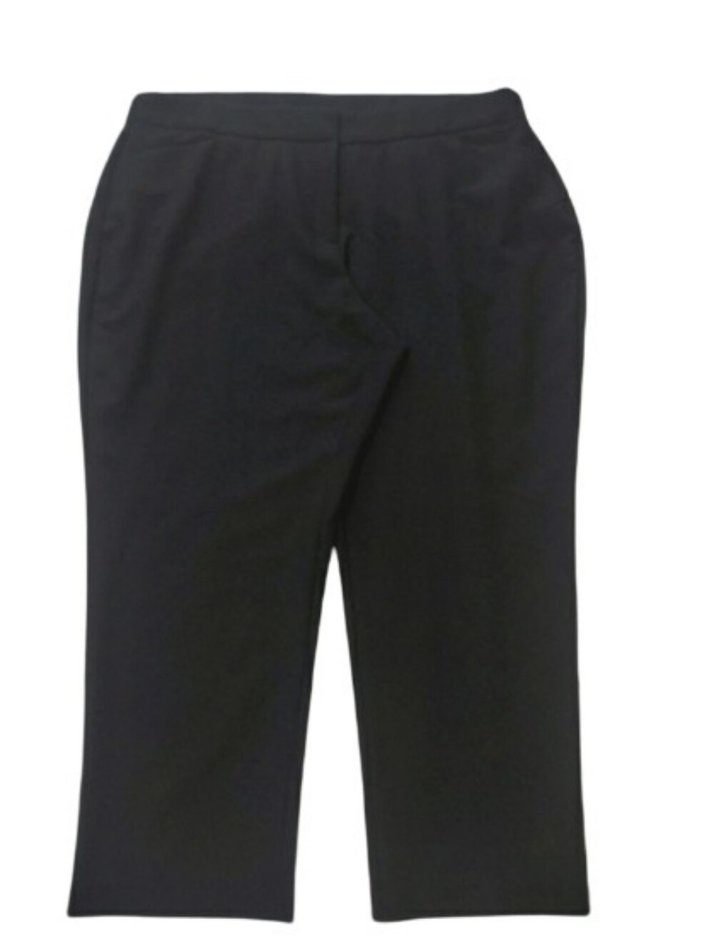 JM Collection Black Ankle Trousers.
